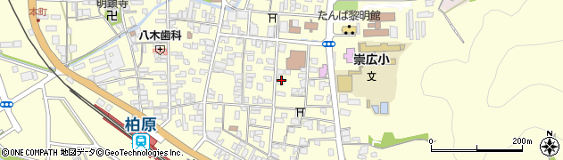 兵庫県丹波市柏原町柏原588周辺の地図