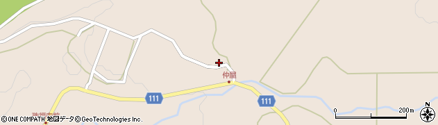 鳥取県日野郡日南町神戸上1854周辺の地図