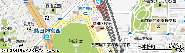 合資会社一力菓子舗　神宮前店周辺の地図
