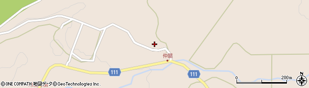 鳥取県日野郡日南町神戸上1849周辺の地図