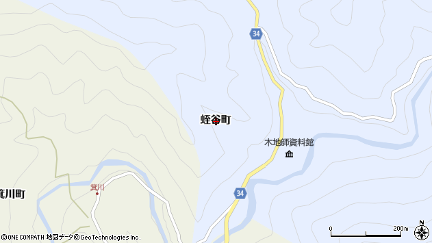 〒527-0201 滋賀県東近江市蛭谷町の地図