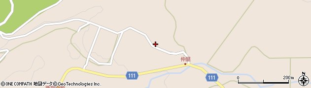 鳥取県日野郡日南町神戸上1916周辺の地図