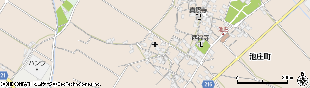 滋賀県東近江市池庄町1265周辺の地図