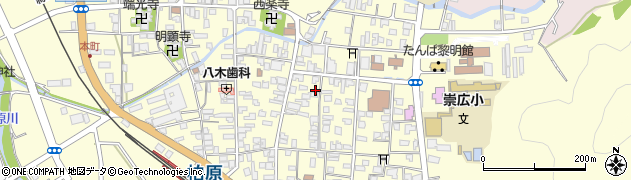 兵庫県丹波市柏原町柏原536周辺の地図