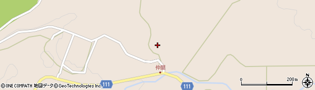 鳥取県日野郡日南町神戸上1885周辺の地図