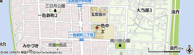 名古屋市役所教育委員会　一色地域スポーツセンター周辺の地図