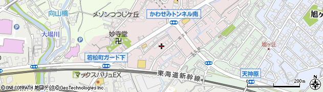 静岡県三島市若松町4335周辺の地図
