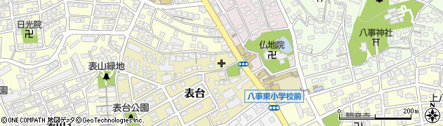 愛知県名古屋市天白区表台172周辺の地図