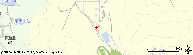 兵庫県丹波市柏原町柏原1988周辺の地図