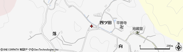 愛知県豊田市綾渡町四ツ田32周辺の地図