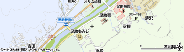 愛知県豊田市岩神町（簗瀬）周辺の地図
