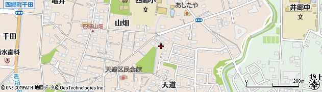 愛知県豊田市四郷町天道115周辺の地図