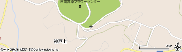 鳥取県日野郡日南町神戸上2962周辺の地図
