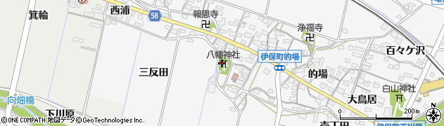 愛知県豊田市伊保町宮本20周辺の地図