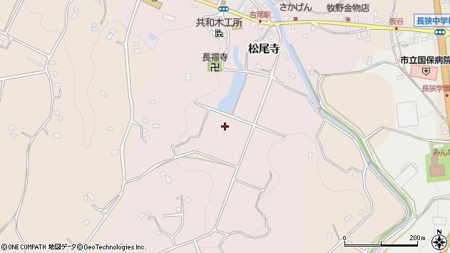 〒296-0115 千葉県鴨川市松尾寺の地図