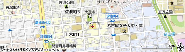 ヤマナカ瑞穂店周辺の地図