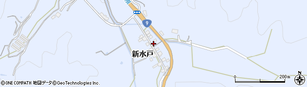 京都府船井郡京丹波町新水戸東浦周辺の地図