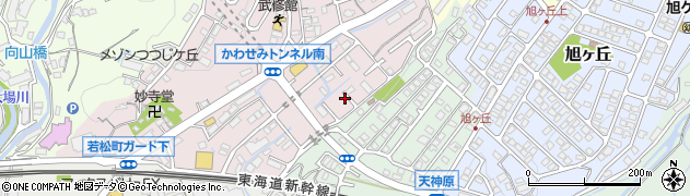 静岡県三島市若松町4302周辺の地図