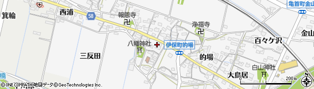 愛知県豊田市伊保町宮本30周辺の地図