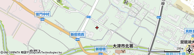 ダスキン　堅田支店周辺の地図
