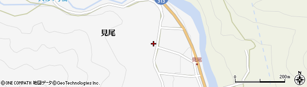 岡山県真庭市見尾141周辺の地図