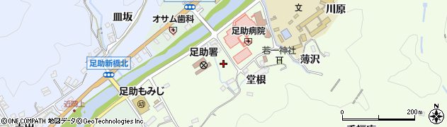 愛知県豊田市岩神町（仲田）周辺の地図