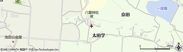 千葉県鴨川市京田周辺の地図
