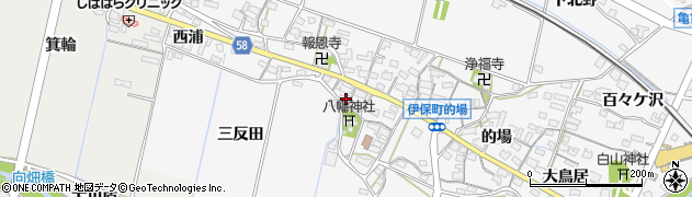 愛知県豊田市伊保町宮本13周辺の地図