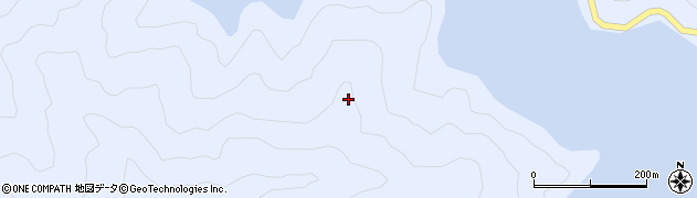 愛知県豊根村（北設楽郡）古真立（平瀬）周辺の地図