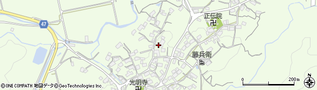 滋賀県大津市伊香立南庄町周辺の地図