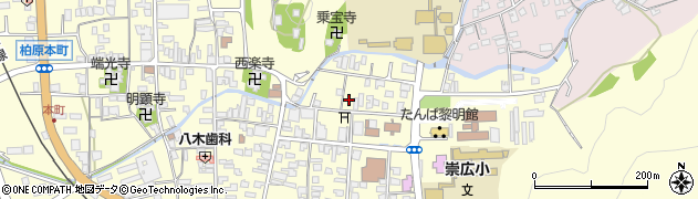 兵庫県丹波市柏原町柏原498周辺の地図