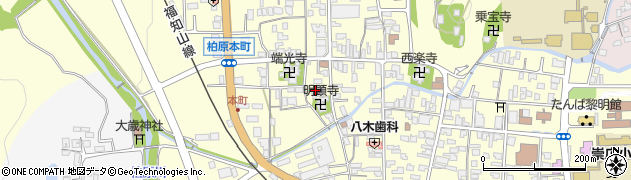 兵庫県丹波市柏原町柏原265周辺の地図
