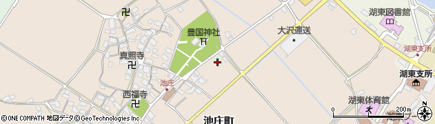 滋賀県東近江市池庄町2199周辺の地図