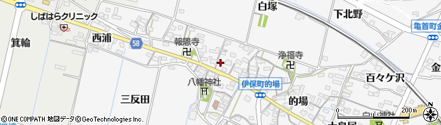 愛知県豊田市伊保町宮本50周辺の地図