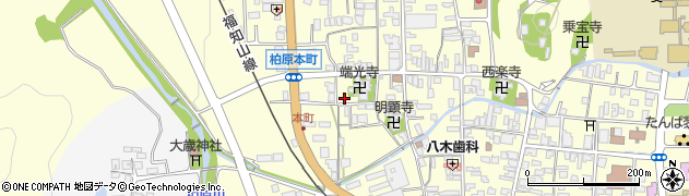 兵庫県丹波市柏原町柏原393周辺の地図