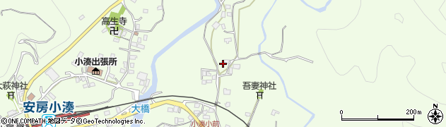 千葉県鴨川市内浦周辺の地図