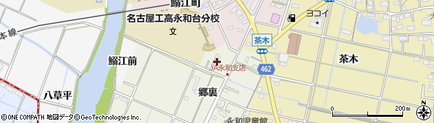 愛知県愛西市鰯江町郷裏78周辺の地図