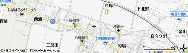 愛知県豊田市伊保町宮本47周辺の地図