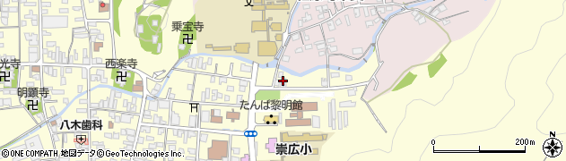 兵庫県丹波市柏原町柏原458周辺の地図