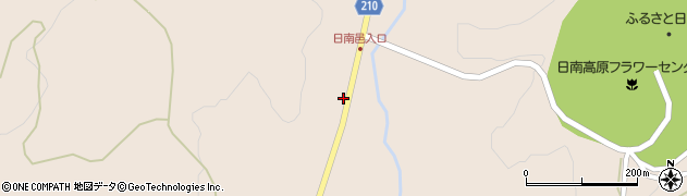鳥取県日野郡日南町神戸上2605周辺の地図