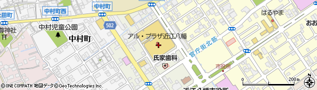関西みらい銀行アル・プラザ近江八幡 ＡＴＭ周辺の地図