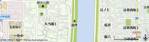 愛知県名古屋市中川区大蟷螂町周辺の地図