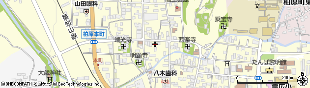 兵庫県丹波市柏原町柏原233周辺の地図