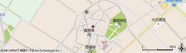 滋賀県東近江市池庄町1401周辺の地図
