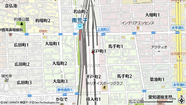 〒454-0864 愛知県名古屋市中川区平戸町の地図
