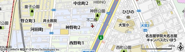 株式会社不二越　中日本支社不二越中日本配送センター　工具周辺の地図