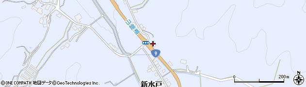 京都府船井郡京丹波町新水戸中垣内周辺の地図