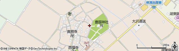 滋賀県東近江市池庄町1515周辺の地図