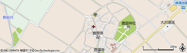 滋賀県東近江市池庄町1380周辺の地図