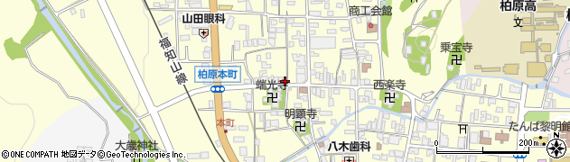 兵庫県丹波市柏原町柏原361周辺の地図